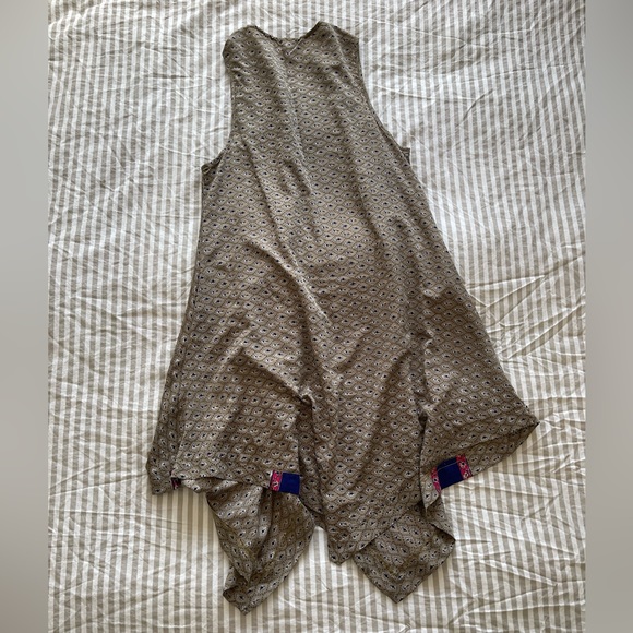 Lot of 3 Silk Sleeveless Dresses Made in India - Picture 14 of 16